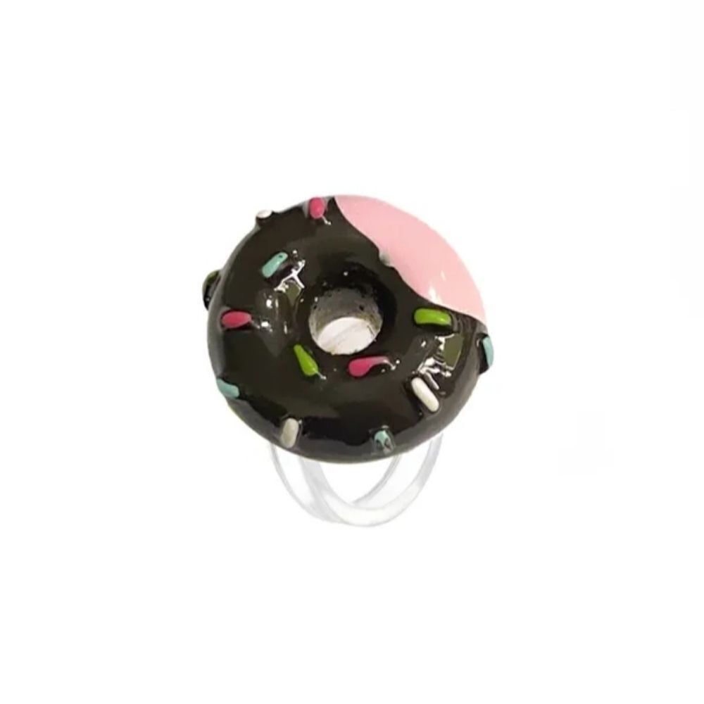 NWOT Acrylic Donut Ring - Size 6